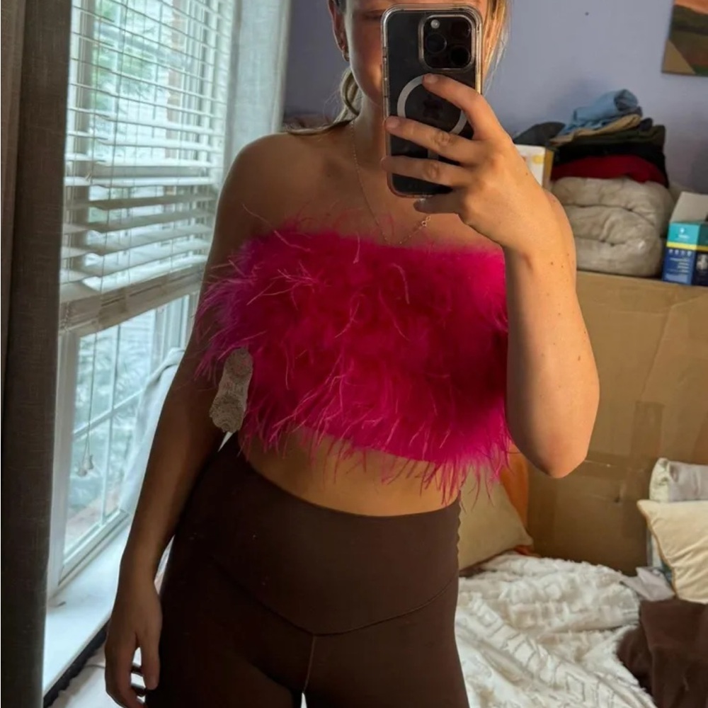 Altar’d State Feather Top
